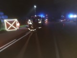 Wypadek w Ołdakach-Polonii. Śmiertelne potrącenie pieszego. Do zdarzenia doszło wieczorem 3.08.2022