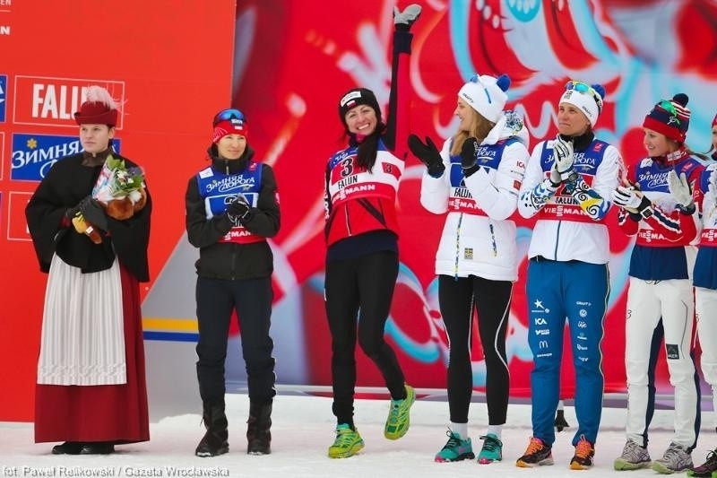 Biegi narciarskie sprint Kowalczyk i Jaśkowiec z brązowym...