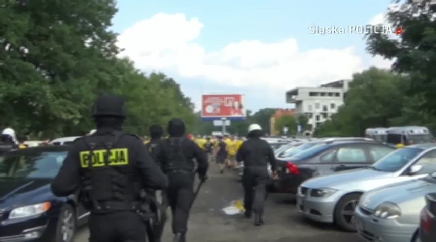 Przed wczorajszym meczem pomiędzy GKS-em Katowice i Odrą...