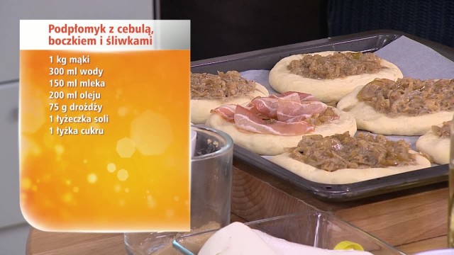 Andrzej Polan gotuje w TVN24: podpłomyki z cebulą