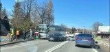 Biały Dunajec. Zderzenie autokaru i dwóch autobusów na DK 47. "Są osoby poszkodowane"