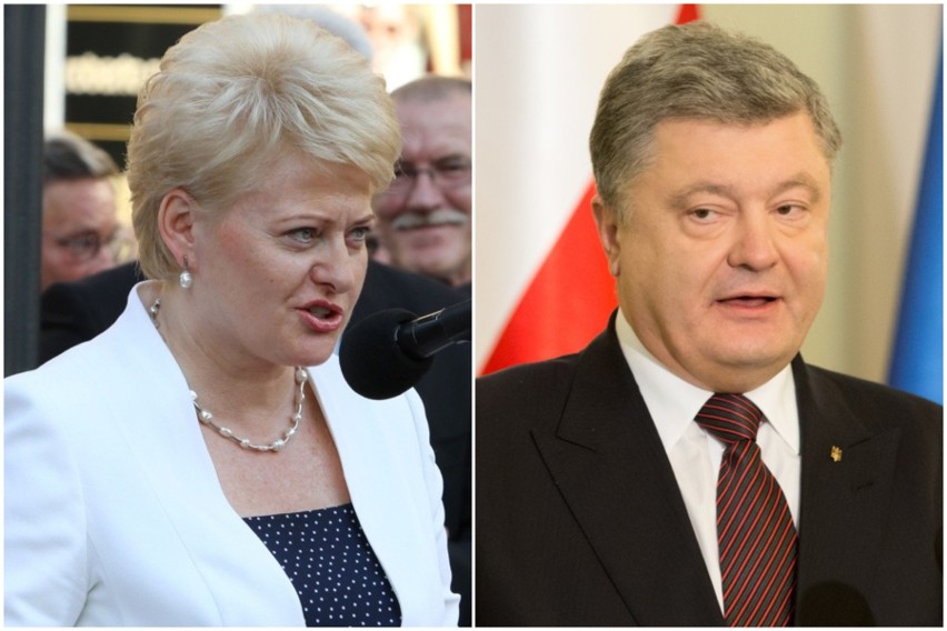 Dalia Grybauskaitė i Petro Poroszenko