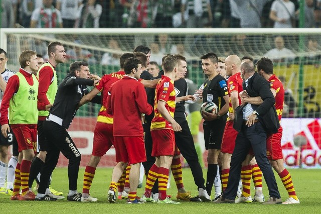 Awantura po meczu Legia - Jagiellonia