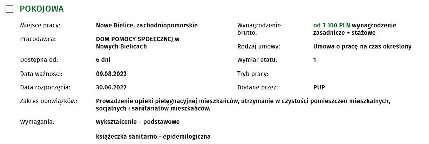 Najnowsze oferty pracy z Koszalina i regionu. Szukasz pracy? Sprawdź najnowsze ogłoszenia 