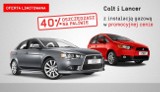 Promocje Mitsubishi: Colt i Lancer z instalacją gazową w promocyjnej cenie