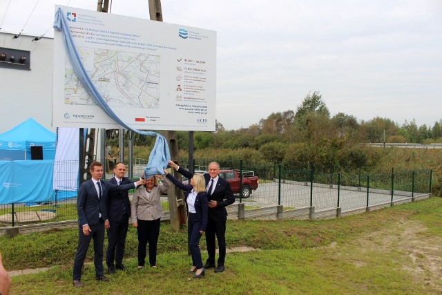 W poniedziałek 2 października oficjalnie oddano ostatni etap inwestycji przeciwpowodziowej na terenie gminy Gorzyce „Łęg IV"