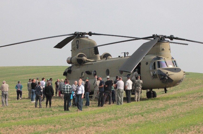 Amerykańskie śmigłowce wylądowały pod Grudziądzem.