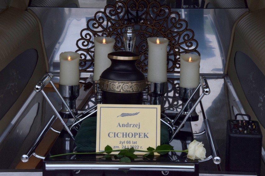 Pogrzeb Andrzeja Cichopka, jednego z najbardziej znanych...
