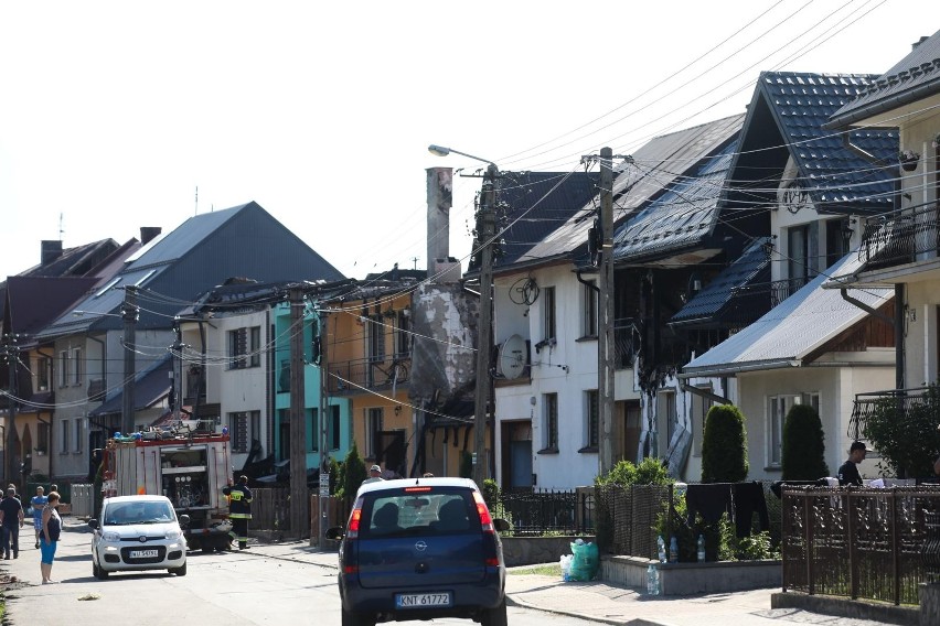 Nowa Biała po pożarze, skala strat jest ogromna