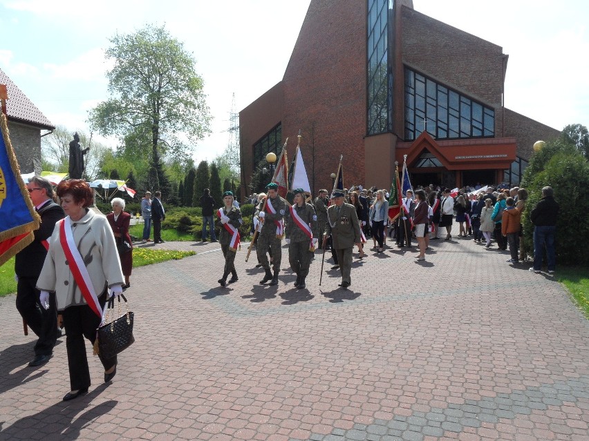 Uroczystości 3 Maja w Myszkowie