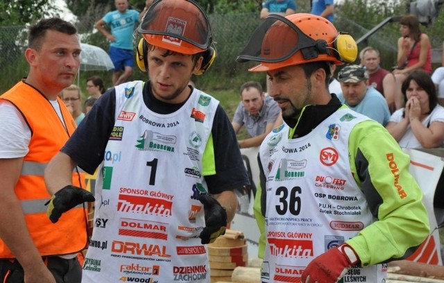 Kamil Szarmach (z lewej) i Jacek Stochniałek.