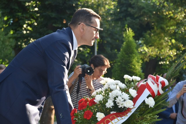 Premier RP Mateusz Morawiecki w Złoczewie. Historyczna wizyta
