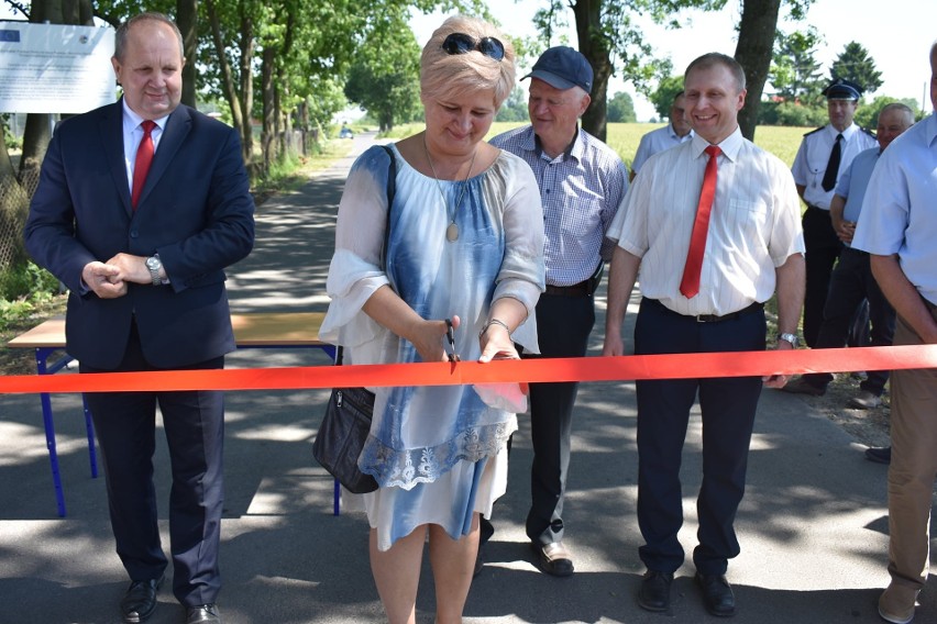 Nowa droga została otwarta na odcinku Kiełpiny-Wąpielsk