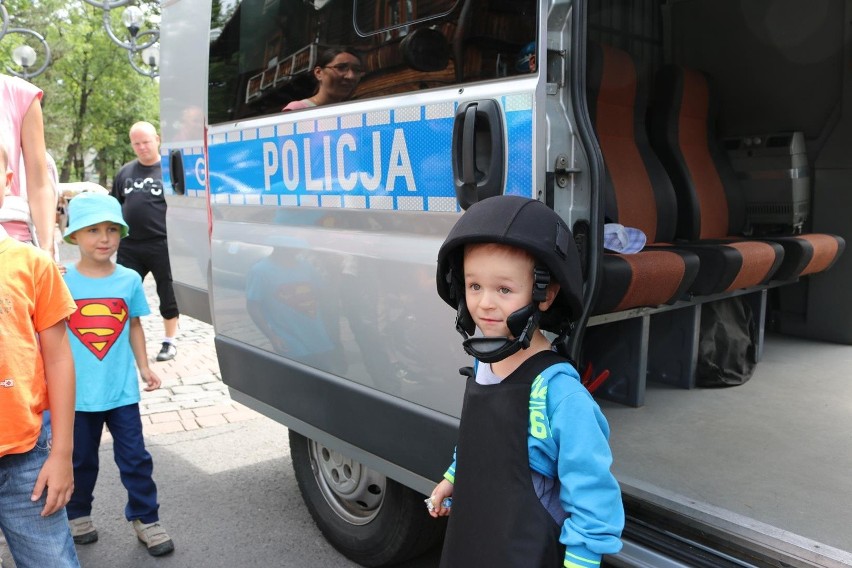 Letnia Redakcja "GK" w Zakopanem. Odwiedzili nas policjanci i pracownicy galerii [ZDJĘCIA]