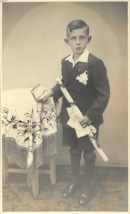 Jerzy Kuczka w dzieciństwie