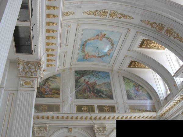 Wnętrze pałacu Putina