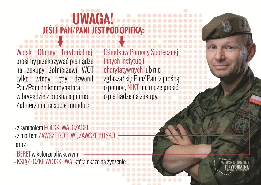 Uwaga! Oszuści podszywają się pod żołnierzy Wojsk Obrony Terytorialnej. Jak się przed nimi uchronić?