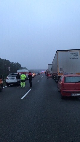 W miejscowości Przyłęki, niedaleko węzła Białe Błota -...