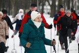 W Łodzi ćwiczy najstarsza uczestniczka zajęć nordic walking w Polsce [ZDJĘCIA]