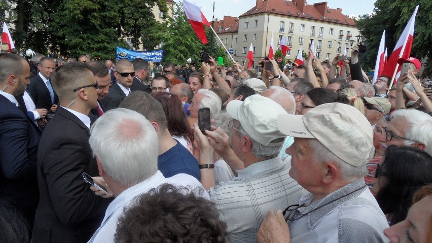 Prezydent Andrzej Duda w Tychach