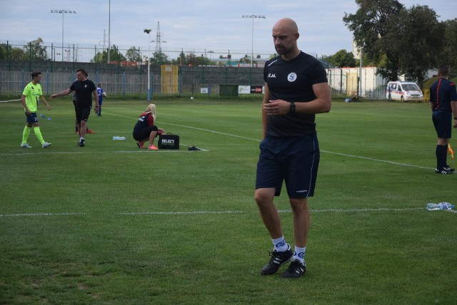 Trener Stilonu Gorzów Kamil Michniewicz