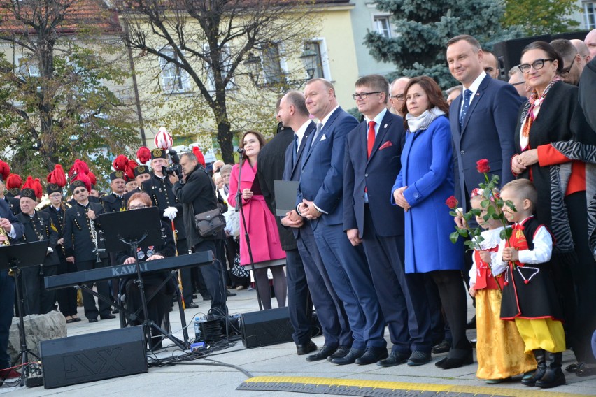 Prezydent Andrzej Duda spotkał się z mieszkańcami...