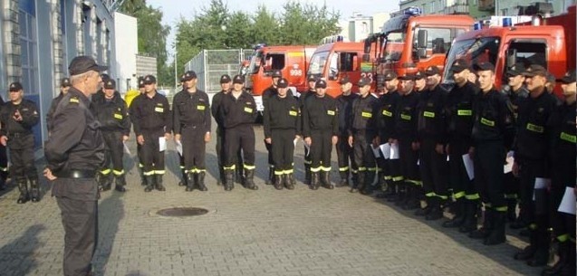 Trzech ostrowskich strażaków dołączyło do kompani gaśniczej z województwa mazowieckiego