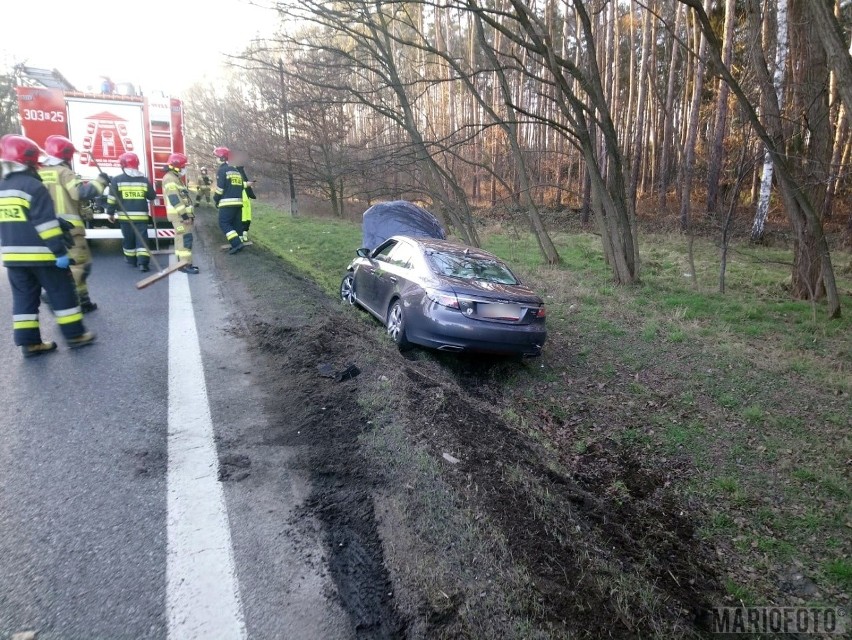 Wypadek w Dąbrowie.