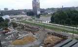 Przebudowa centrum Katowic: Powstaje nowa ulica Śródmiejska [ZDJĘCIA]