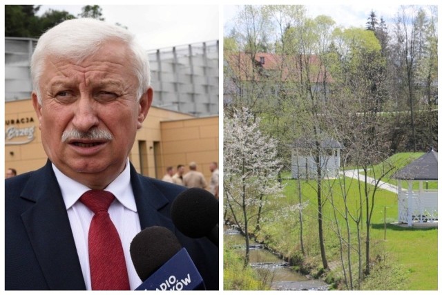 Burmistrz Władysław Bieda prosi o zwracanie uwagi m.in. młodzieży niszczącej park