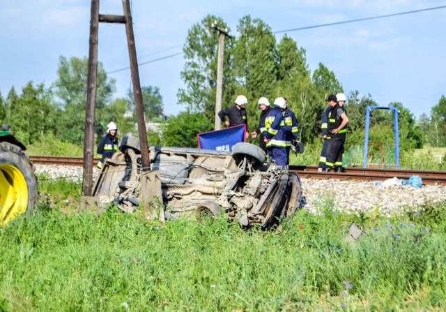 Wypadek w Pniewitem.