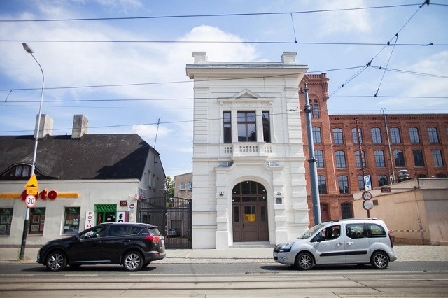 Miasto dofinansowało także remont kantoru fabryki  Silbersteina przy ul. Piotrkowskiej 242.