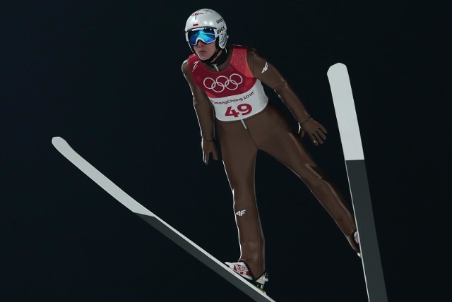 08.02.2018 korea poludniowapyeongchang pjongczangzimowe igrzyskakwalifikacje skokow mezczyzn normalnia skocznian/z dawid kubackialpensian ski jumping skocznia gazeta wroclawskapawel relikowski / polska press