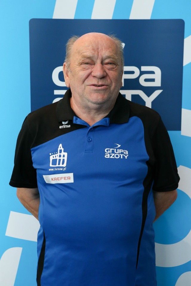 Trener Ryszard Skutnik