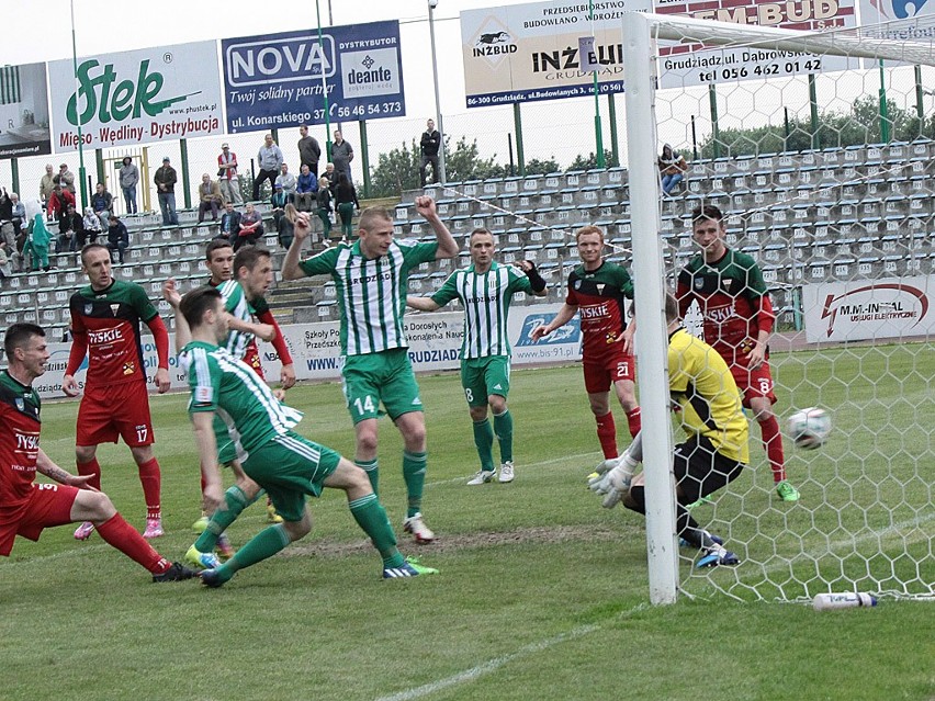 Olimpia Grudziądz - GKS Tychy 3:1...