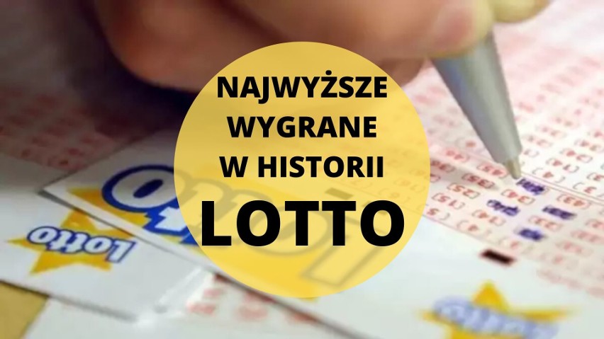 Najwyższe wygrane w historii LOTTO w Polsce znajdą Państwo w...