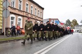 Ślubowanie kadetów klasy mundurowej Zespołu Szkół Technicznych w Żninie. Otwarcie wirtualnej strzelnicy [zdjęcia, wideo]