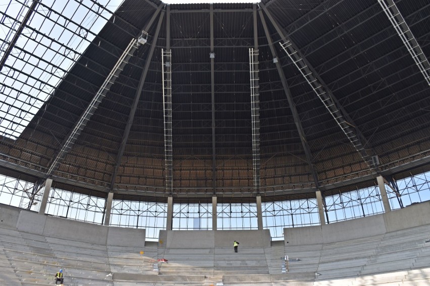 Zmiana pomysłu na kolor dachu nowego stadionu Pogoni Szczecin [ZDJĘCIA, WIDEO]