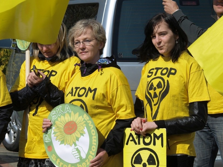 Stop atom - protest na 1 maja.