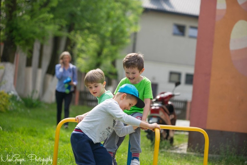 Piknik rodzinny w Zawierciu.