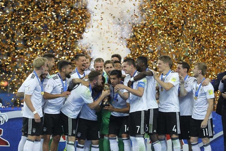 Reprezentacja Niemiec po raz pierwszy w historii zdobyła...