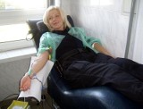 Strażnicy miejscy z Radomia przeprowadzili honorową zbiórkę krwi