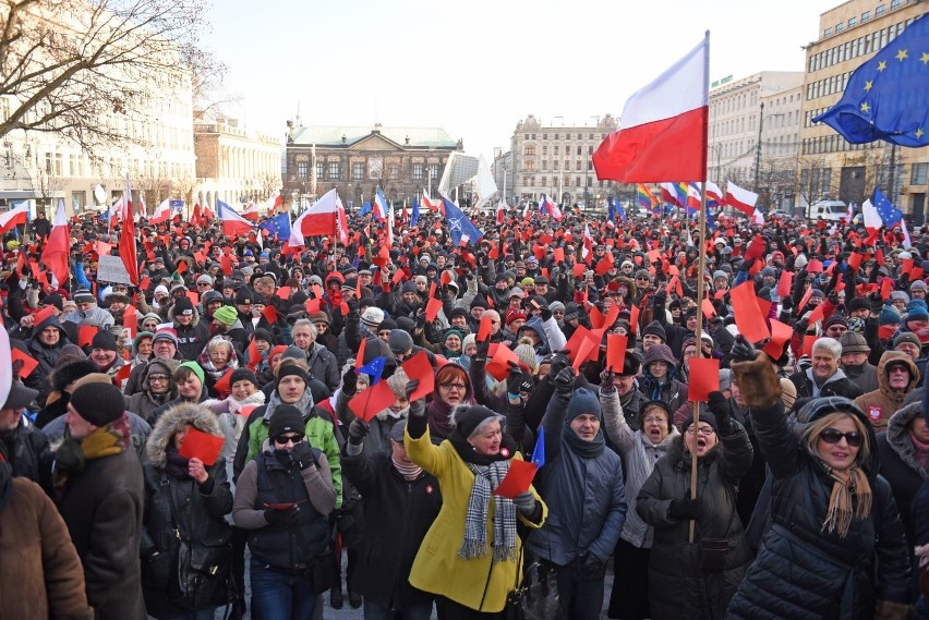 Poznań znów manifestował w obronie demokracji