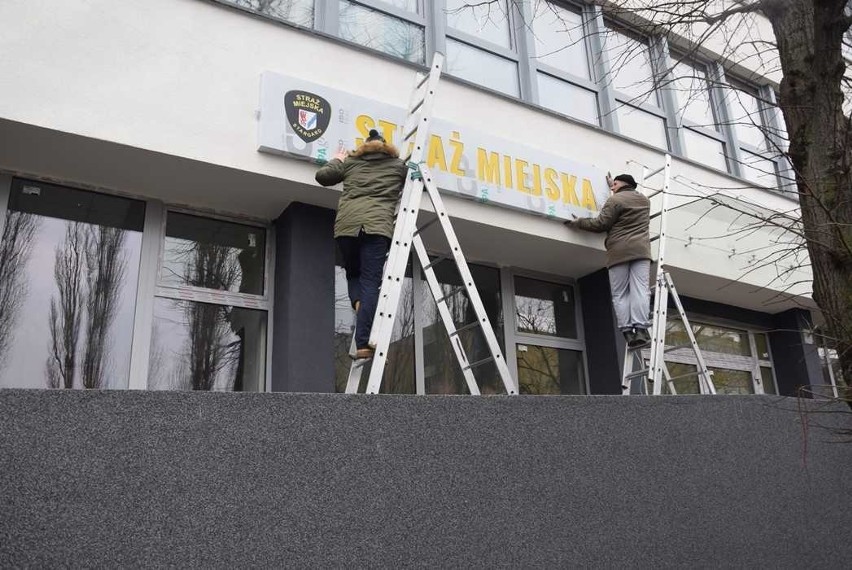 Nowa siedziba straży miejskiej w Stargardzie, przy ulicy...