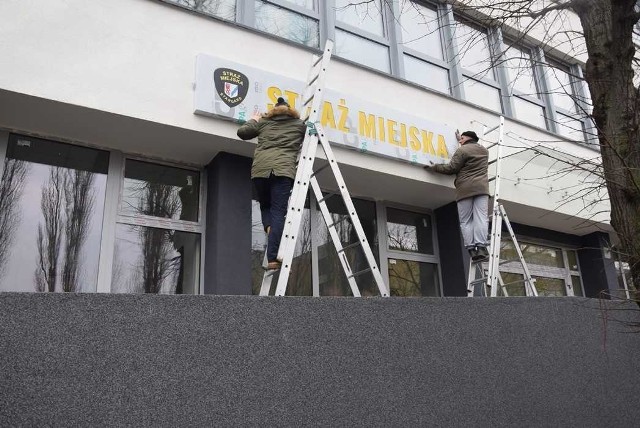 Nowa siedziba straży miejskiej w Stargardzie, przy ulicy Pierwszej Brygady. Tam też jest centrum monitoringu miasta.
