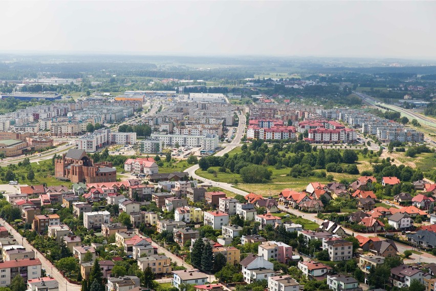 Białystok z lotu ptaka - 15.06.2014