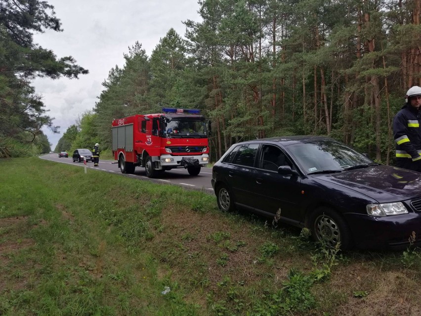 Grajewo. Pijany kierowca spowodował wypadek na DK 65 [ZDJĘCIA]