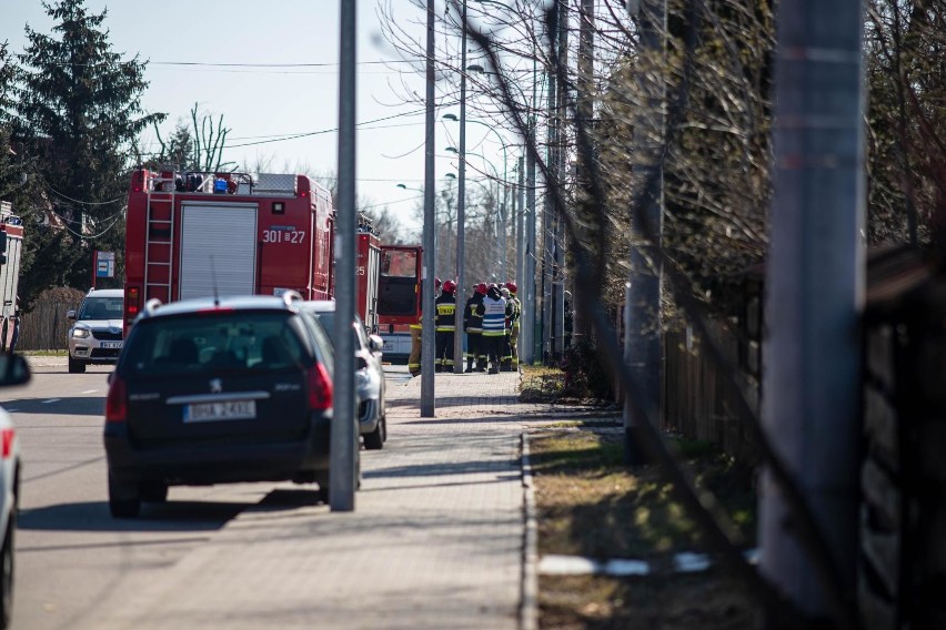 Wypadek na ul. Tragutta w Białymstoku