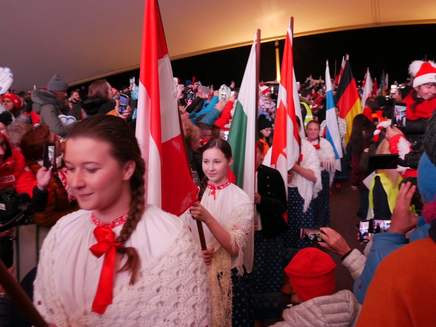 w wiślańskim amfiteatrze odbyła się ceremonia wręczenia...