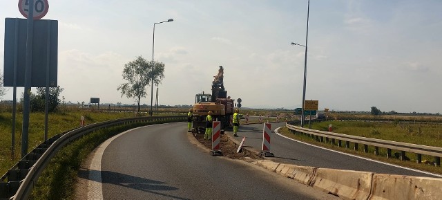 Kłopoty z korkami mogą zacząć się już na połączeniu autostrady A4 z Autostradową Obwodnicą Wrocławia.